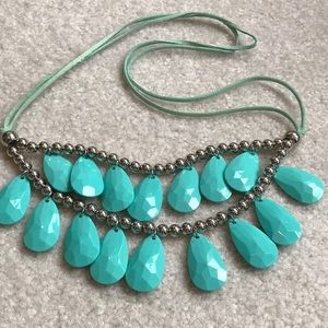 Turquoise statement piece necklace